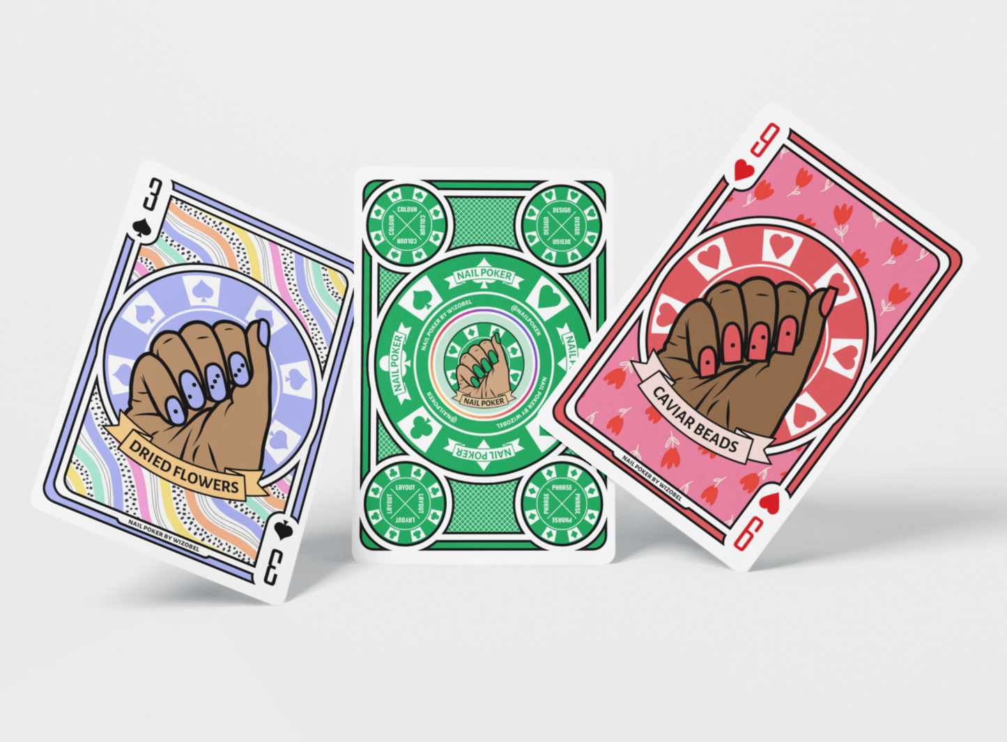 Nail Poker Green Deck