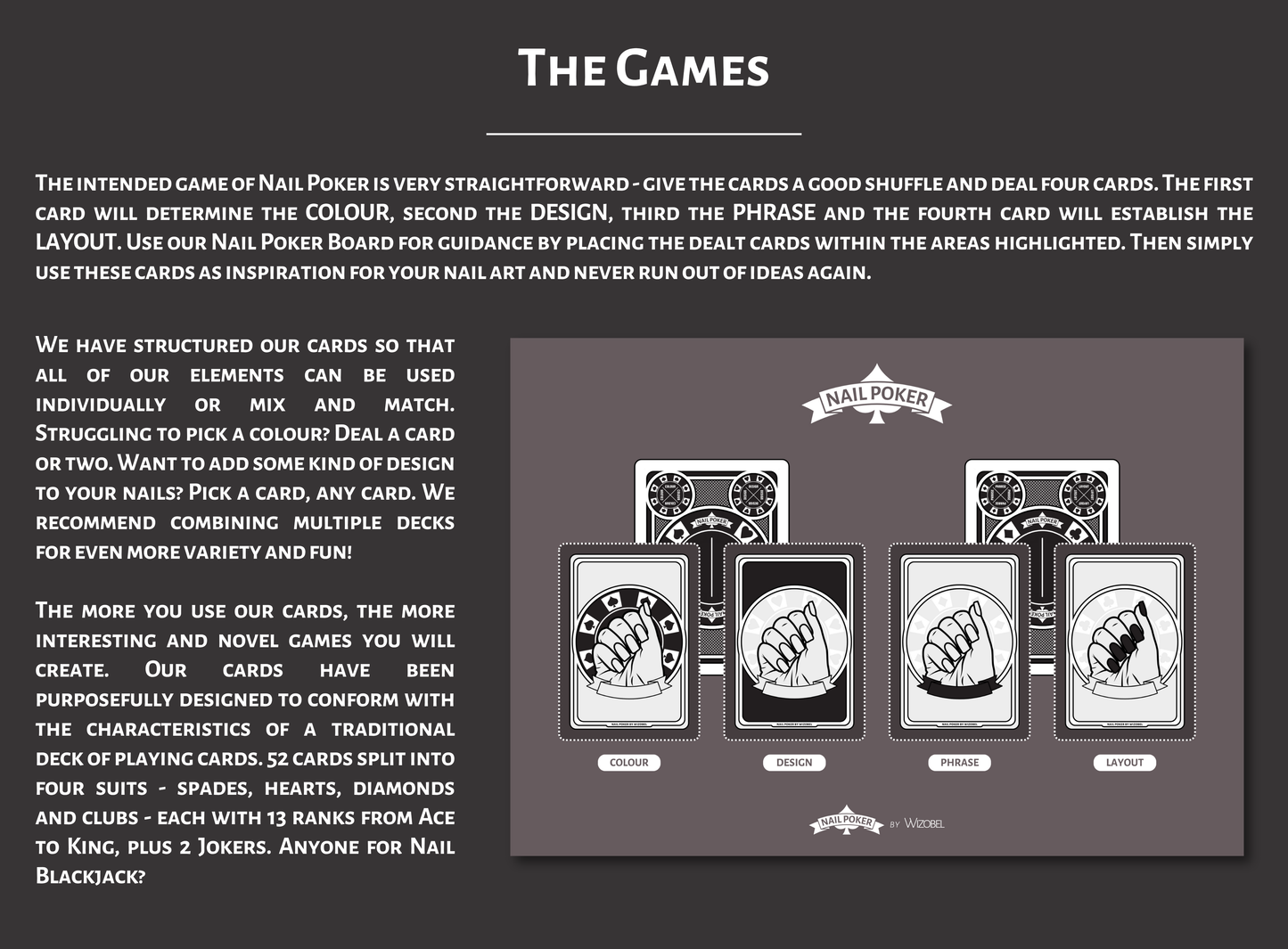 Full House Bundle incl. Special Edition Nail Poker Black Deck