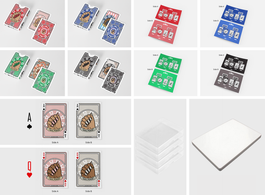 Full House Bundle incl. Special Edition Nail Poker Black Deck